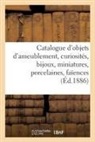 Charles Mannheim - Catalogue d objets d ameublement,