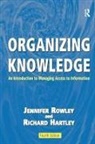 Richard Hartley, Richard Rowley Hartley, Jennifer Rowley - Organizing Knowledge