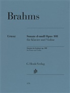 Bernd Wiechert - Johannes Brahms - Violinsonate d-moll op. 108