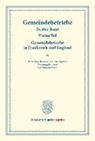 Carl Johannes Fuchs, Carl Johannes Fuchs - Gemeindebetriebe in Frankreich und England.. Bd.3, Tl.4