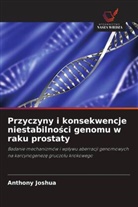 Anthony Joshua - Przyczyny i konsekwencje niestabilnosci genomu w raku prostaty