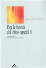 Germà Colón - Para la historia del léxico español