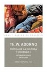 Theodor W. Adorno, Jorge Navarro Pérez Navarro - Crítica de la cultura y sociedad II