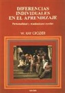 W. Ray Crocier - Diferencias individuales en el aprendizaje : personalidad y rendimiento escolar