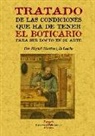 Miguel Martínez de Leache - Tratado de las condiciones que ha de tener el boticario para ser docto en su arte