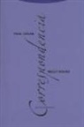 Paul Celan, Nelly Sachs - Paul Celan-Nelly Sachs, correspondencia