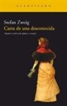 Stefan Zweig - Carta de una desconocida