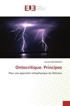 Hamida Ben Brahim - Ontocritique. Principes