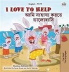 Shelley Admont, Kidkiddos Books - I Love to Help (English Bengali Bilingual Children's Book)