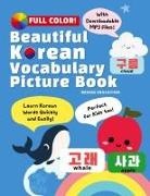 Bridge Education - Beautiful Korean Vocabulary Picture Book - Learn Korean Words Quickly and Easily Also Ideal For Kids!