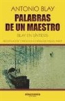 Antonio Blay Fontcuberta - Palabras de un maestro : Blay en síntesis : recopilación y prólogo a cargo de Miquel Martí