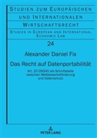 Alexander Daniel Fix, Nikolaus Marsch - Das Recht auf Datenportabilität