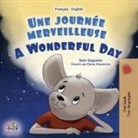 Kidkiddos Books, Sam Sagolski - A Wonderful Day (French English Bilingual Book for Kids)