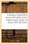 France - Catalogue d aquarelles et dessins