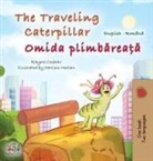 Kidkiddos Books, Rayne Coshav - The Traveling Caterpillar (English Romanian Bilingual Book for Kids)
