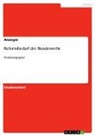 Anonym, Anonymous, Frieda von Meding, Frieda von Meding - Reformbedarf der Bundeswehr