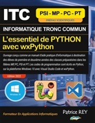 Patrice Rey - ITC - MPSI - Essentiel De Python Avec wxPython