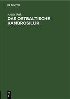 Armin Öpik - Das ostbaltische Kambrosilur