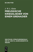 J. W. L. Gleim - Preussische Kriegslieder von einem Grenadier