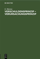 G. Marton - Verschuldensprinzip - Verursachungsprinzip