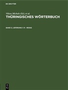 Viktor Michels, H. Rosenkranz, Sächsische Akademie Der Wissenschaften, R. Schäftlein, H. Schrickel, K. Spangenberg - Thüringisches Wörterbuch - Band 5, Lieferung 1: R - Reisig