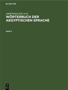 Adolf Erman, Hermann Grapow - Wörterbuch der aegyptischen Sprache - Band 5: Wörterbuch der aegyptischen Sprache. Band 5