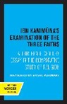 Moshe Perlmann, Perlmann Moshe - Ibn Kammuna''s Examination of the Three Faiths