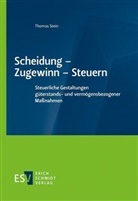 Thomas Stein, Thomas (Dr.) Stein - Scheidung - Zugewinn - Steuern