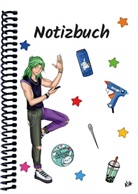 E&amp;Z Verlag GmbH - A 5 Notizbuch Manga Quinn, weiß, liniert