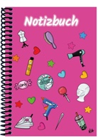 E&amp;Z Verlag GmbH - A 4 Notizbuch Manga Items, pink, kariert