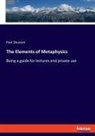 Paul Deussen - The Elements of Metaphysics