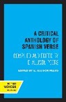 E. Allison Peers - Critical Anthology of Spanish Verse
