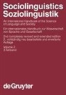Ulrich Ammon, Norbert Dittmar, Klaus J Mattheier u a, Klaus J. Mattheier, Peter Trudgill - Sociolinguistics / Soziolinguistik - Volume 3: Sociolinguistics / Soziolinguistik. Volume 3. Vol.3