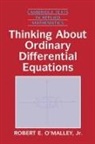 Jr. O'Malley, Robert E. Jr. O'Malley, D. G. Crighton - Thinking about Ordinary Differential Equations