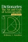 Sidney Landau, Sidney I. Landau - Dictionaries