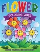 Speedy Publishing Llc - Flower Coloring Pages (Jumbo Coloring Book for Kids)