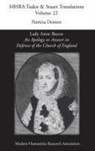 Patricia Demers - 'An Apology or Answer in Defence of The Church Of England'