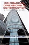 Chandana Jayalath - Contractual Dimensions in Construction