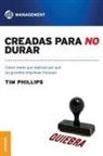 Tim Phillips - CREADAS PARA NO DURAR