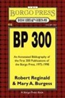 Mary A. Burgess, R. Reginald, Robert Reginald - BP 300