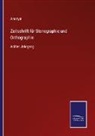 Anonym - Zeitschrift für Stenographie und Orthographie
