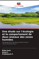 Arjun J., Boby Jose, Pratheesh P. - Une étude sur l'écologie et le comportement de deux oiseaux des zones humides