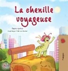 Kidkiddos Books, Rayne Coshav - The Traveling Caterpillar (French Children's Book)