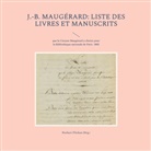 Norbert Flörken - J.-B. Maugérard: Liste des livres et manuscrits