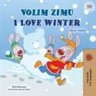 Shelley Admont, Kidkiddos Books - I Love Winter (Serbian English Bilingual Children's Book - Latin Alphabet)