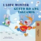Shelley Admont, Kidkiddos Books - I Love Winter (English Tagalog Bilingual Book for Kids)