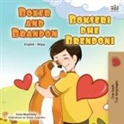 Kidkiddos Books, Inna Nusinsky - Boxer and Brandon (English Albanian Bilingual Book for Kids)