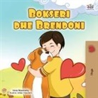Kidkiddos Books, Inna Nusinsky - Boxer and Brandon (Albanian Children's Book)