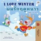 Shelley Admont, Kidkiddos Books - I Love Winter (English Thai Bilingual Book for Kids)