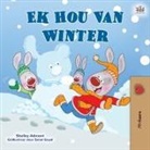 Shelley Admont, Kidkiddos Books - I Love Winter (Afrikaans Children's Book)